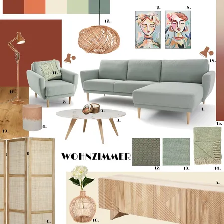 Living Interior Design Mood Board by Dede Kienst on Style Sourcebook