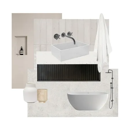 Serene Bathroom Interior Design Mood Board by molliekdesign on Style Sourcebook