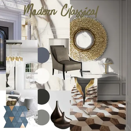 Modern Classic Interior Design Mood Board by Lyudzz_Design on Style Sourcebook