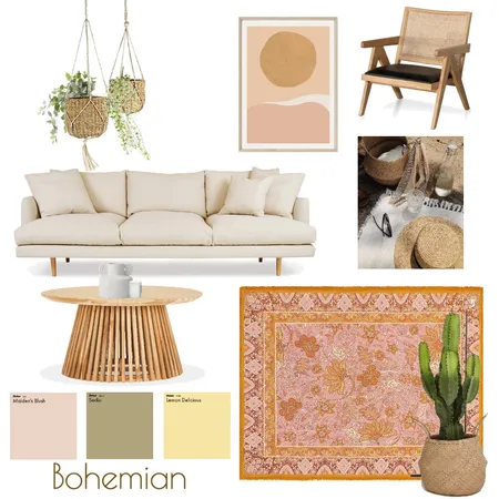 Bohemian Interior Design Mood Board by By Marney Studio on Style Sourcebook