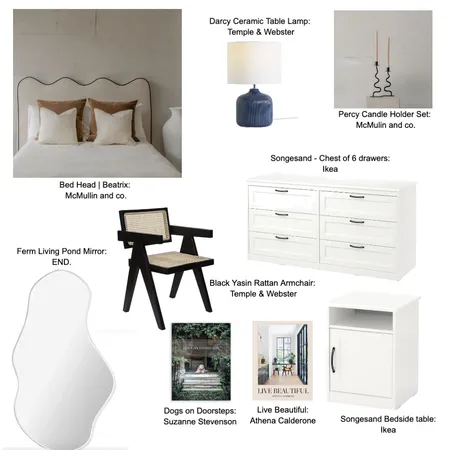 Bedroom Moodboard Interior Design Mood Board by tamara13 on Style Sourcebook