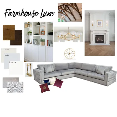 Farmhouse Luxe Interior Design Mood Board by Claudine on Style Sourcebook