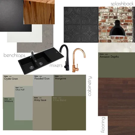 Kitchen Interior Design Mood Board by James&Georgia on Style Sourcebook