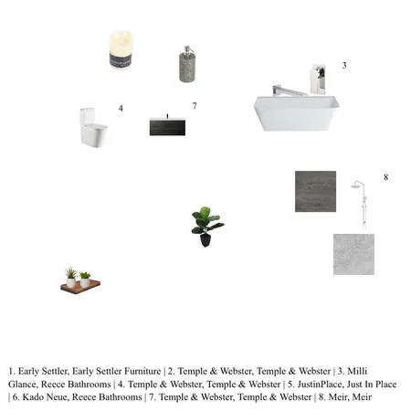 Bathroom Interior Design Mood Board by 292bankier on Style Sourcebook