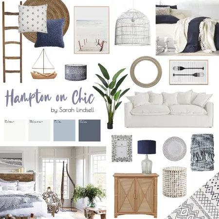 Hampton on Chic Interior Design Mood Board by slindsell on Style Sourcebook