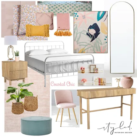 Sydney Bedroom - Coastal Chic Interior Design Mood Board by Styled Interior Design on Style Sourcebook