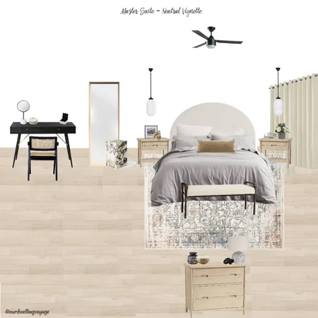 Master Suite - Neutral Vignette Interior Design Mood Board by Casa Macadamia on Style Sourcebook