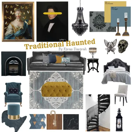 Traditional Interior Design Mood Board by kirandkh on Style Sourcebook