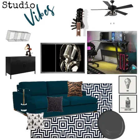 Studio Vibes Interior Design Mood Board by teanes on Style Sourcebook