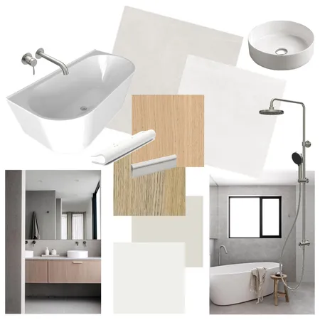 Zhang - Bathroom concept Interior Design Mood Board by Kahli Jayne Designs on Style Sourcebook