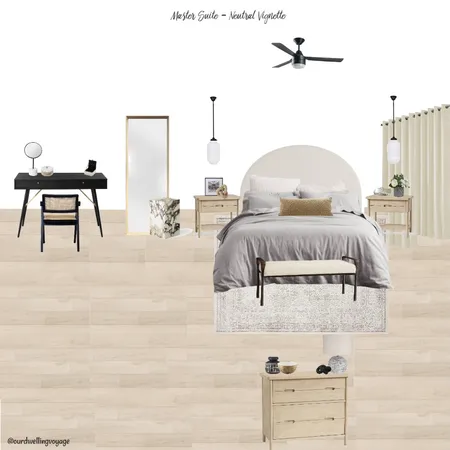 Master Suite - Neutral Vignette Interior Design Mood Board by Casa Macadamia on Style Sourcebook
