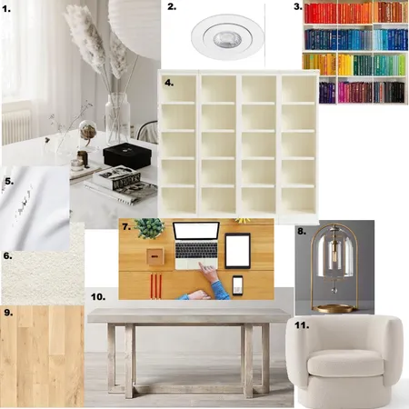 Home office module 9 Interior Design Mood Board by aribarra on Style Sourcebook