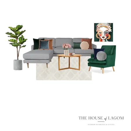 Living Room Interior Design Mood Board by The House of Lagom on Style Sourcebook