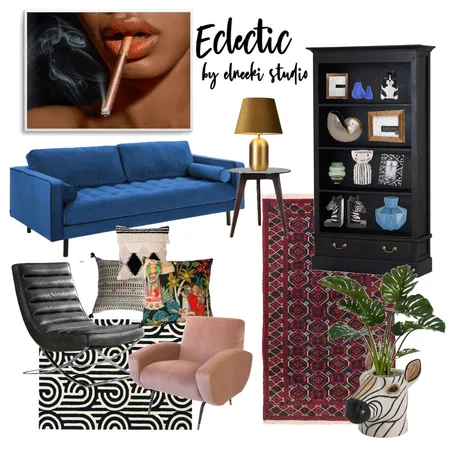 Eclectic Interior Design Mood Board by elneeki on Style Sourcebook