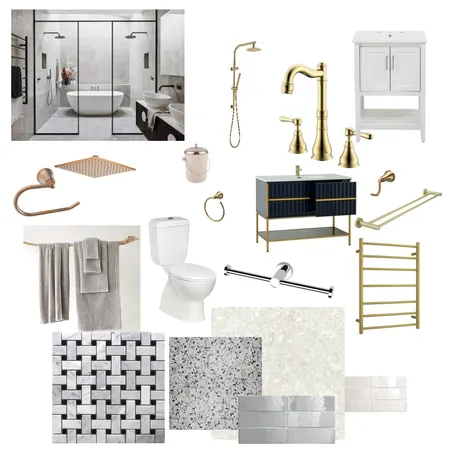 Main bathroom Interior Design Mood Board by Gintommo on Style Sourcebook
