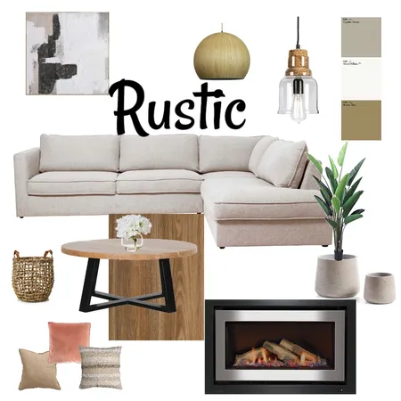 RUSTIC Interior Design Mood Board by ELIZE CAROTO KINNEAR on Style Sourcebook
