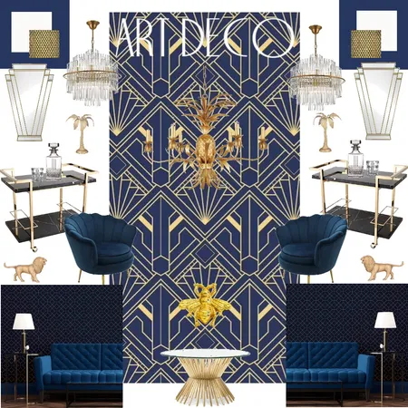 Art Deco 1 Interior Design Mood Board by Ashlee231 on Style Sourcebook