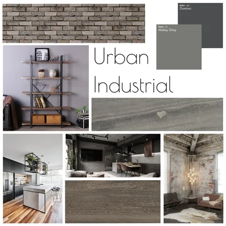 Urban Industrial Interior Design Mood Board by Acacia Design Firm on Style Sourcebook