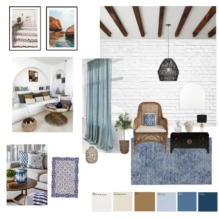 Mediterranean Interior Design Mood Board by endterior on Style Sourcebook