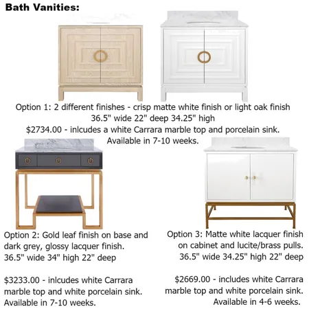 Rutz Bath Vanities Interior Design Mood Board by Intelligent Designs on Style Sourcebook