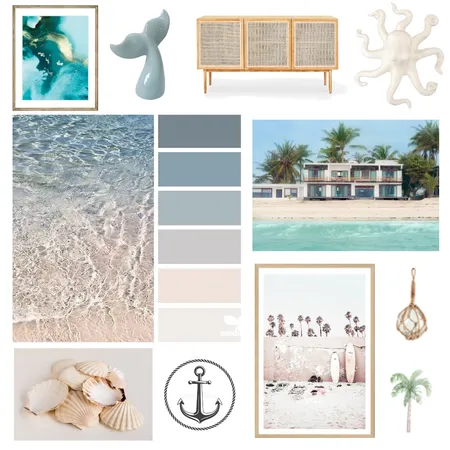 coastal mood Interior Design Mood Board by Keshiaadele on Style Sourcebook