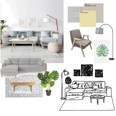 Scandi living Interior Design Mood Board by emydesiree on Style Sourcebook