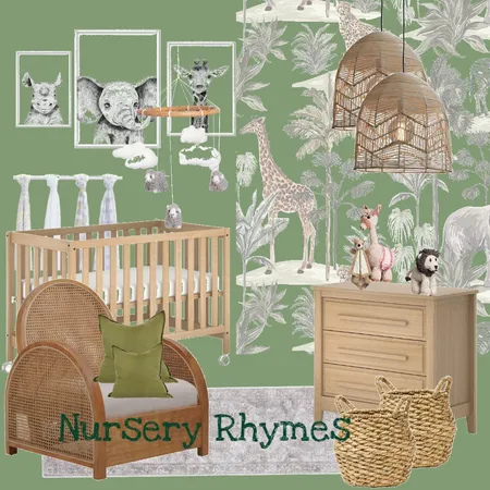 Nursery Rhyme Interior Design Mood Board by WHAT MRS WHITE DID on Style Sourcebook