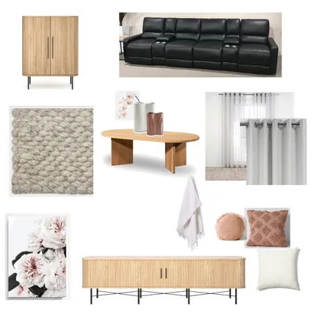 Theatre room makeover Interior Design Mood Board by Simplecasita on Style Sourcebook