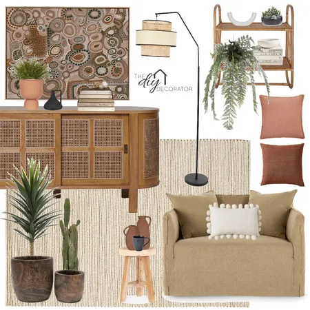 Neutral living Interior Design Mood Board by Thediydecorator on Style Sourcebook