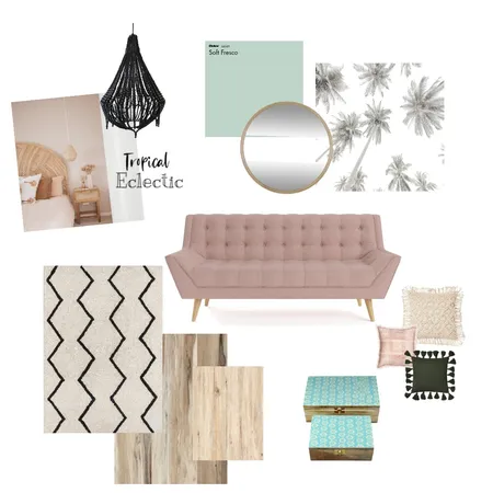 Tropical Eclectic Interior Design Mood Board by ChantelTourond on Style Sourcebook