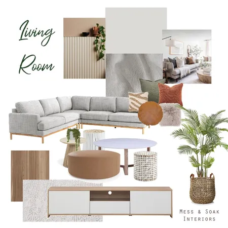 Moodboard - Living Room Interior Design Mood Board by Mess&Soak on Style Sourcebook