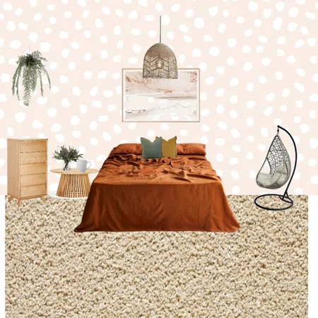 Bedroom Style-Boho Natural Interior Design Mood Board by North & Grace Design on Style Sourcebook