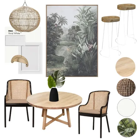 Tropical Living / Kitchen Interior Design Mood Board by Vienna Rose Interiors on Style Sourcebook