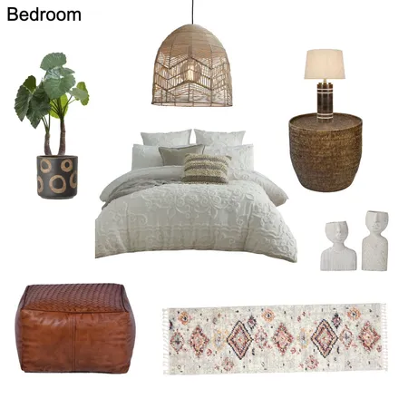 bedroom tribal Interior Design Mood Board by bellu on Style Sourcebook
