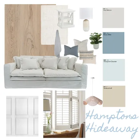 Hamptons Hideaway Interior Design Mood Board by cmitchell on Style Sourcebook