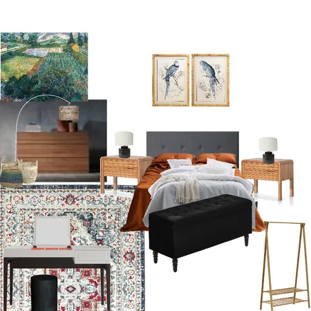 bedroon Interior Design Mood Board by kneutral on Style Sourcebook