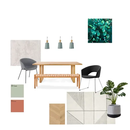 dining room - pinh of nature Interior Design Mood Board by cynara on Style Sourcebook