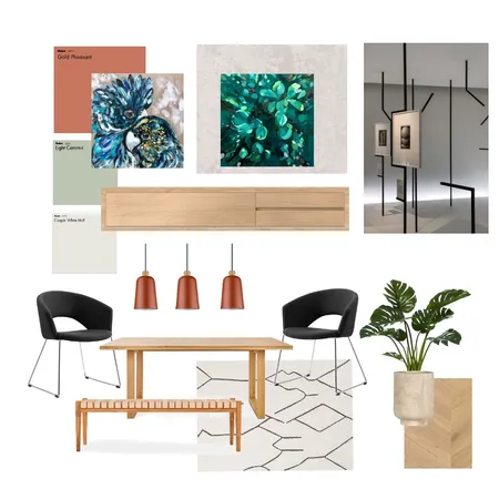 dining room - pinh of nature Interior Design Mood Board by cynara on Style Sourcebook