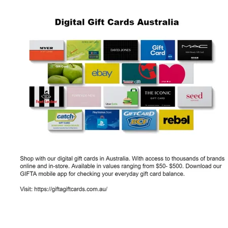 Digital Gift Cards Australia Interior Design Mood Board by GIFTA Gift Cards on Style Sourcebook