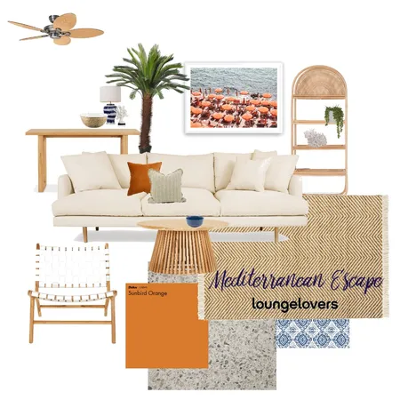 New Mediterranean Interior Design Mood Board by Lounge Lovers on Style Sourcebook