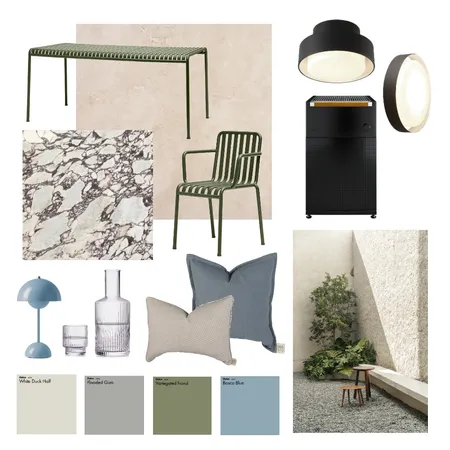 Assessment 12: Outdoor Living Area Interior Design Mood Board by CassandraDeacon on Style Sourcebook