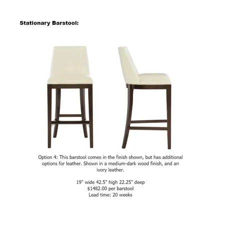 Katy Wheeler's barstools 2 Interior Design Mood Board by Intelligent Designs on Style Sourcebook