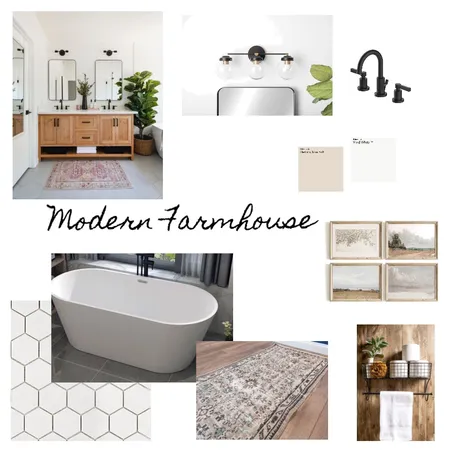 Modern Farmhouse Interior Design Mood Board by jasminekdavies@gmail.com on Style Sourcebook