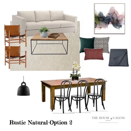 Robinson Family- Dining /Living Option 2 Interior Design Mood Board by The House of Lagom on Style Sourcebook