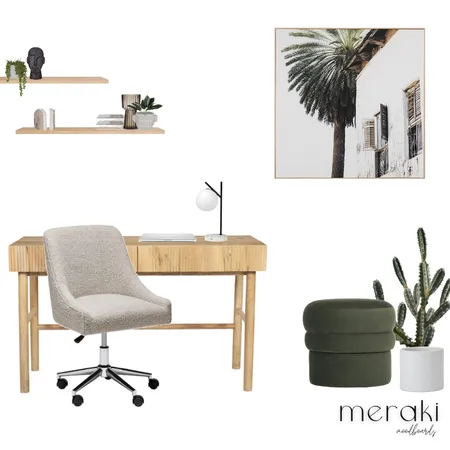 Work from home Interior Design Mood Board by Meraki on Style Sourcebook