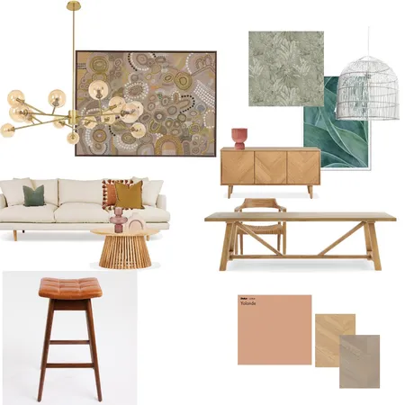 living area Interior Design Mood Board by pippabottrall on Style Sourcebook