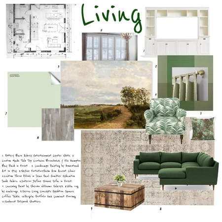 Living Room IDI Module 9 Interior Design Mood Board by Sorrythankyou79 on Style Sourcebook