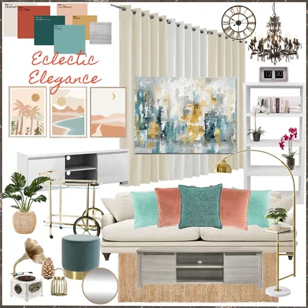 Deemaestique Eclectic Elegance Interior Design Mood Board by deemaestique on Style Sourcebook