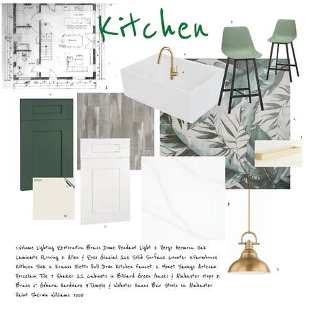 Kitchen IDI Module 9 Interior Design Mood Board by Sorrythankyou79 on Style Sourcebook