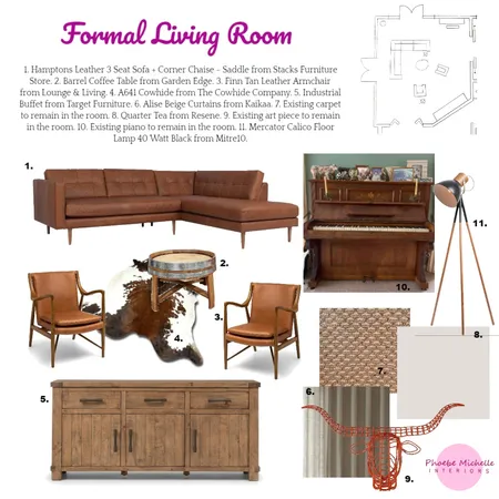 Formal Living Room Interior Design Mood Board by the.names.phoebe on Style Sourcebook